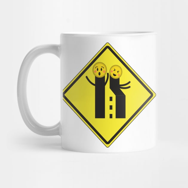 Funny / Weird Pooing Sign by Nonstop Shirts